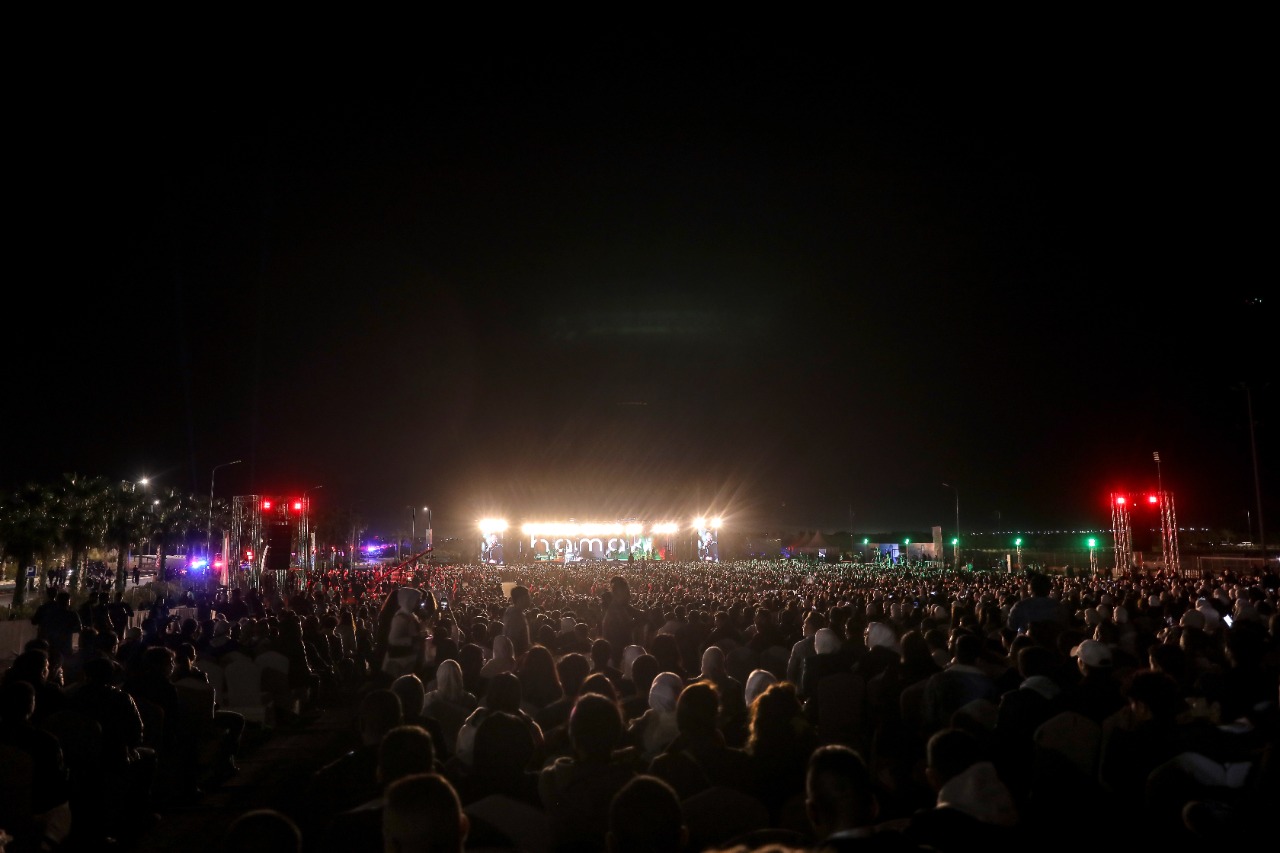 جماهير الكويت في حفل حماقي