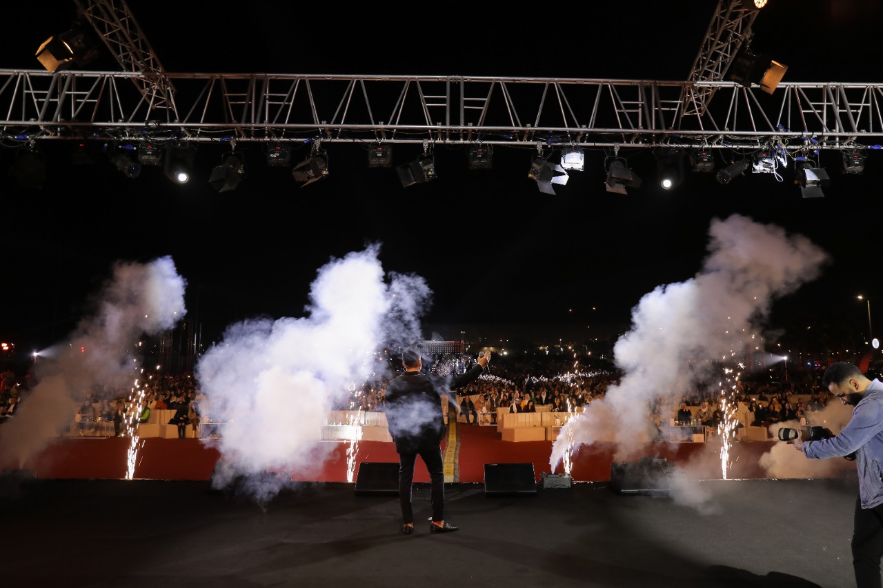 آجواء حفل حماقي بالكويت