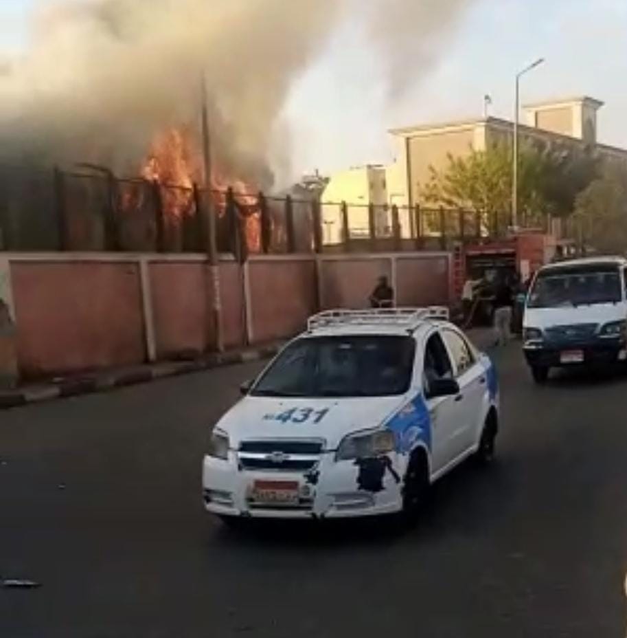 حريق محطة قطار الأقصر 4