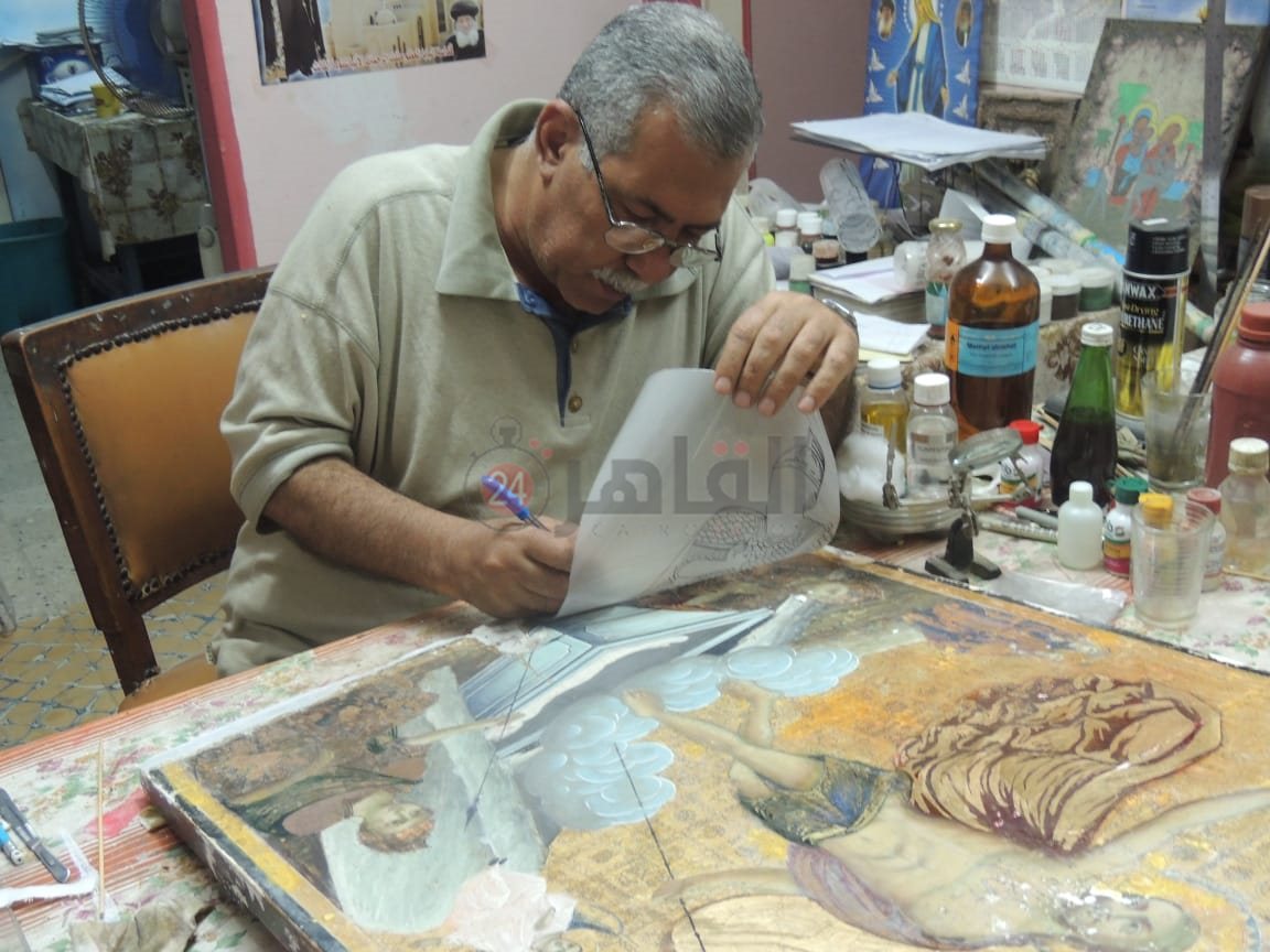 وضع خطة ترميم الأيقونات المختلفة