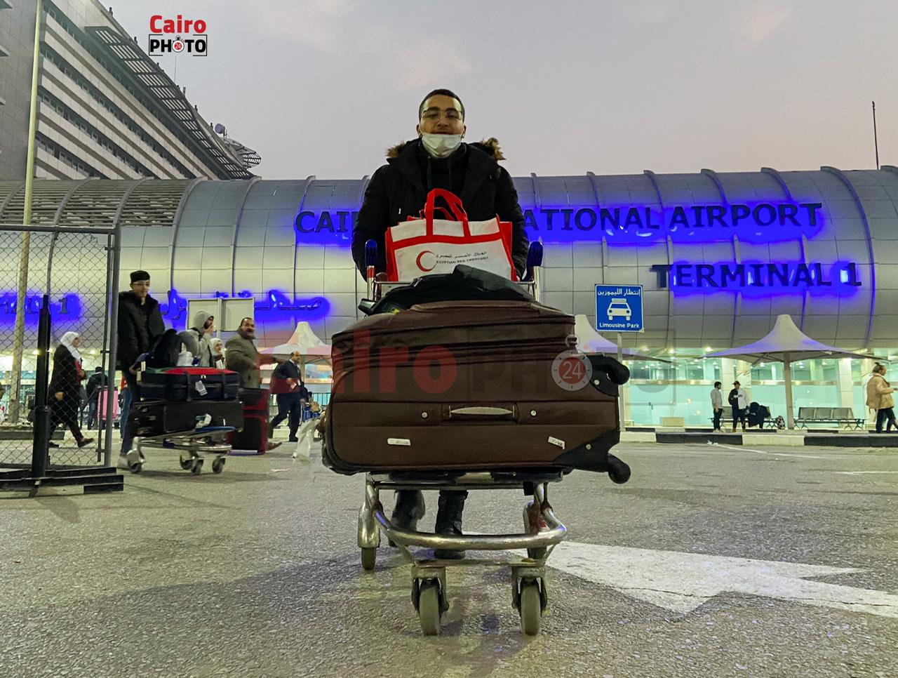 الطلاب المصريين العائدين من أوكرانيا 