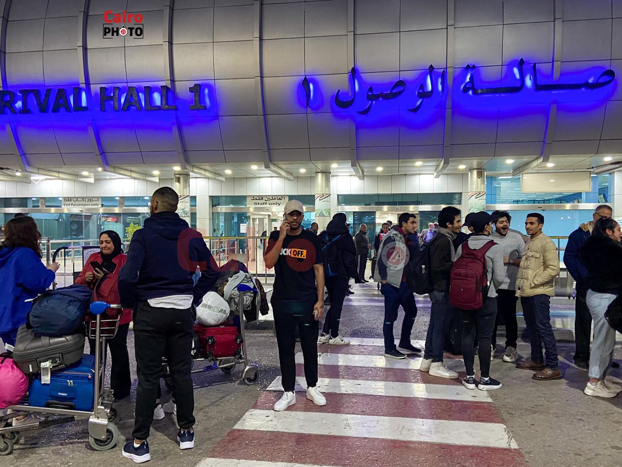 الطلاب المصريين العائدين من أوكرانيا 