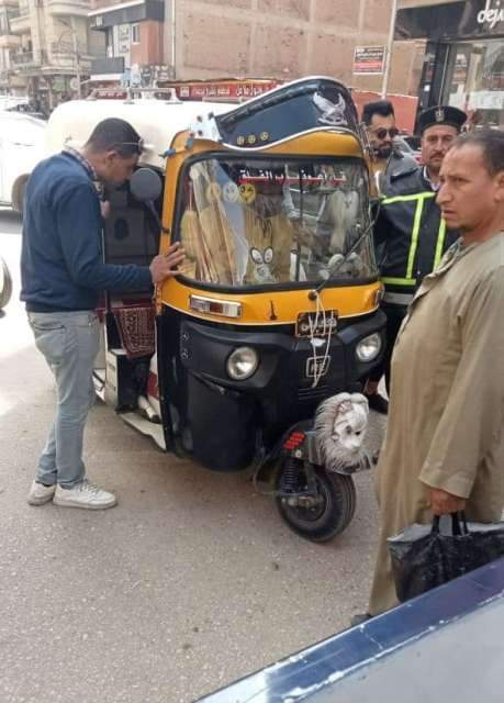 حملات لضبط مركبات التوك توك بالشرقية 4