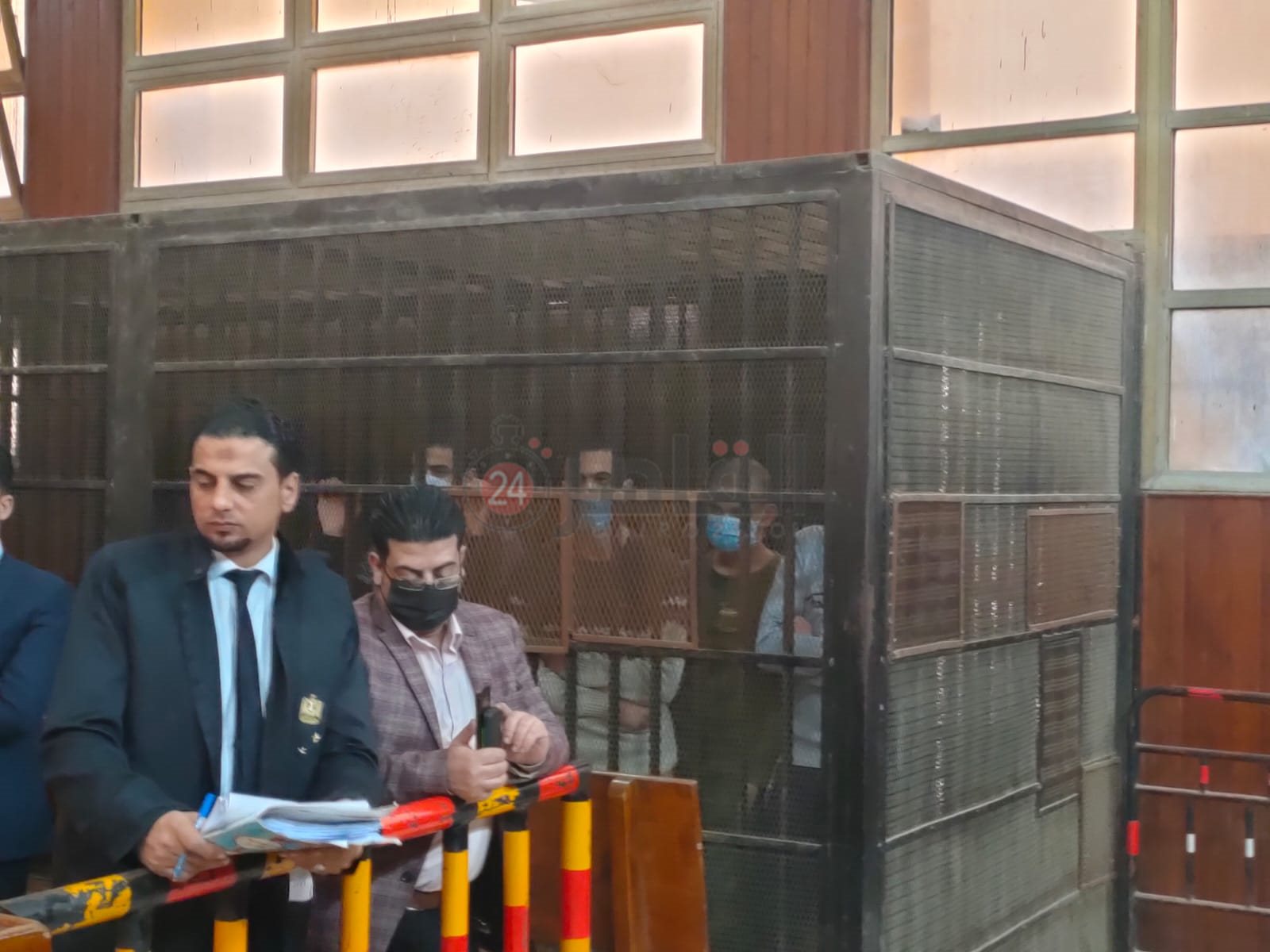 أول ظهور للمتهمين بقضية بسنت ضحية الابتزاز بالغربية 