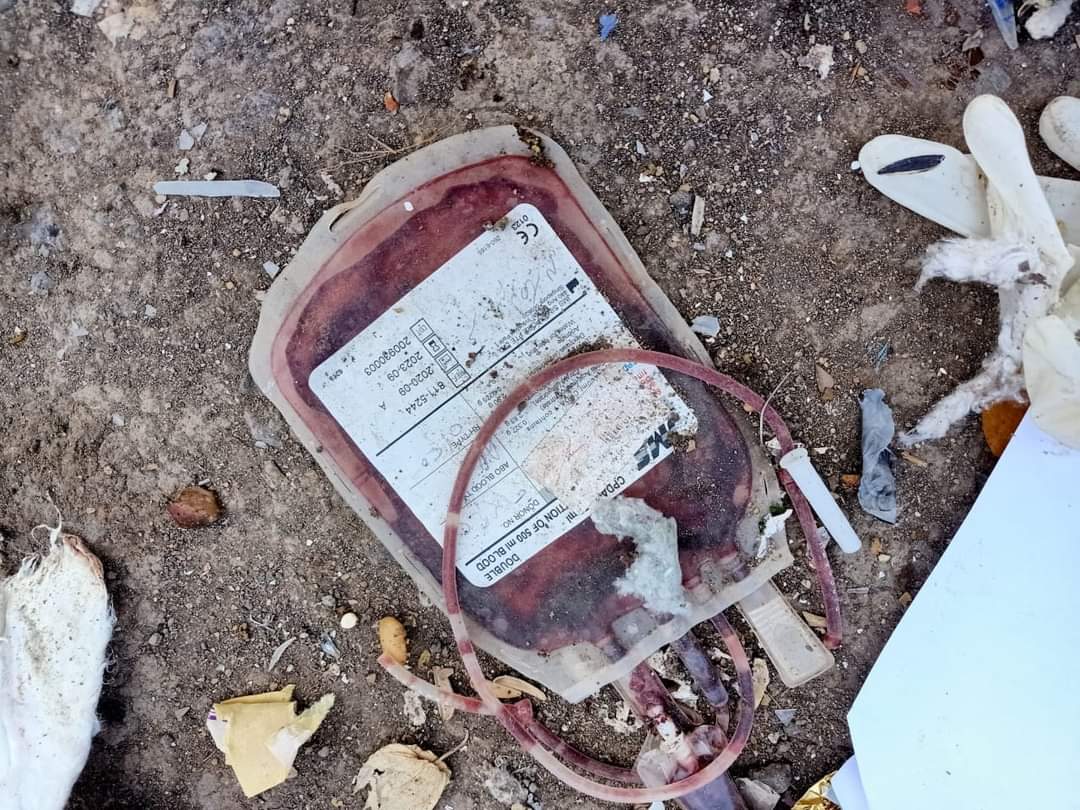 ضبط نفايات طبية خطرة بالشرقية 05