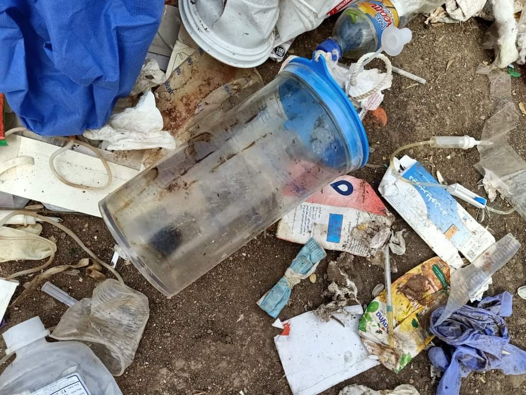 ضبط نفايات طبية خطرة بالشرقية 08