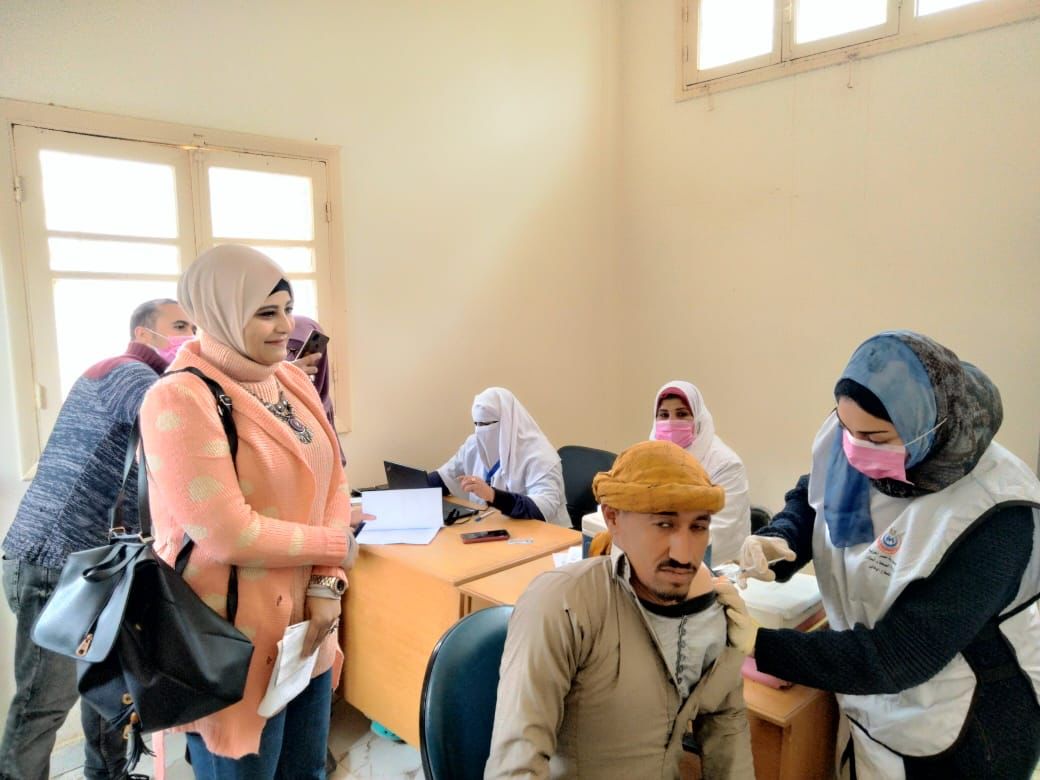 حملة طرق الأبواب في الفيوم