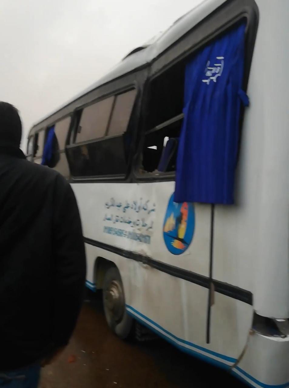 توقف الحركة المرورية غربي الإسكندرية