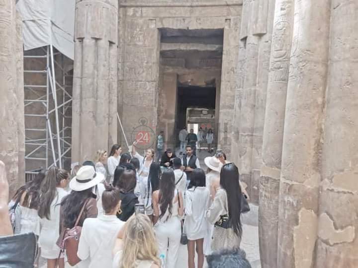 الأقصر تستقبل ملكات جمال العالم 8