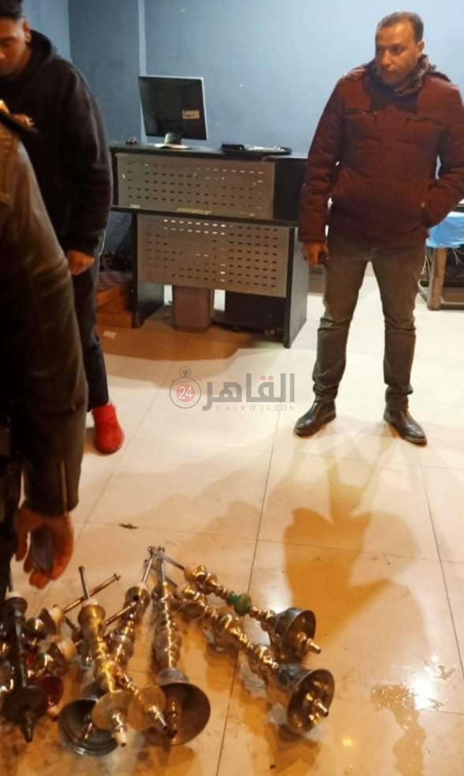 إزالة الإشغالات بحدائق الأهرام 