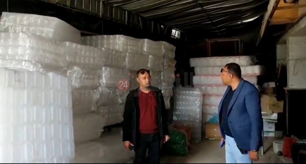 إزالة الإشغالات بحدائق الأهرام 