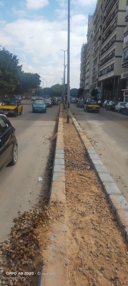 رصف الطرق فى الإسكندرية 