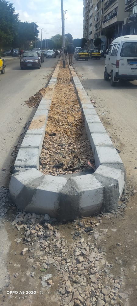 رصف الطرق فى الإسكندرية 