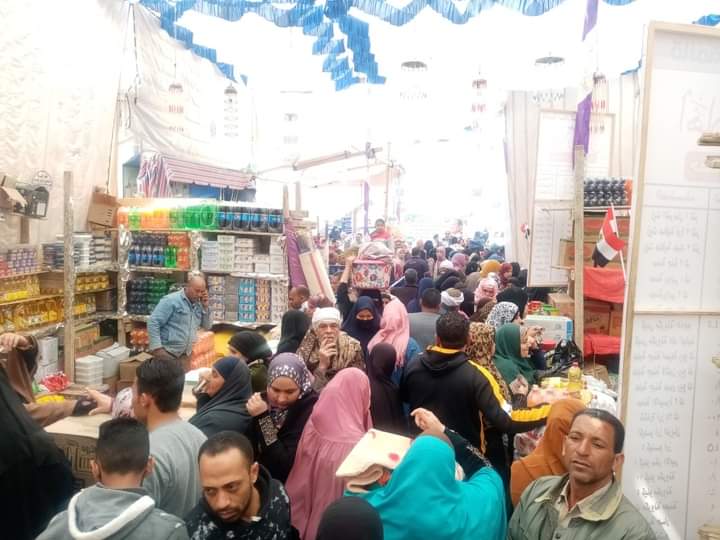 افتتاح معرض أهلًا رمضان بسنورس