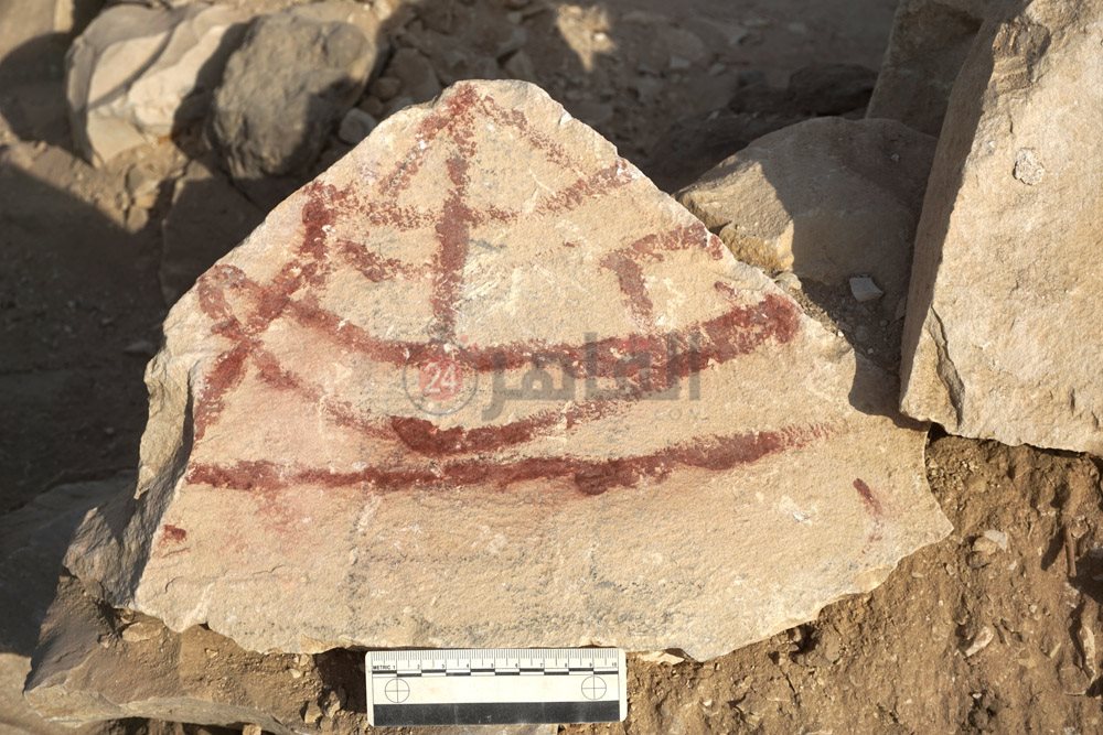 حجرًا كلسيًا كبيرًا