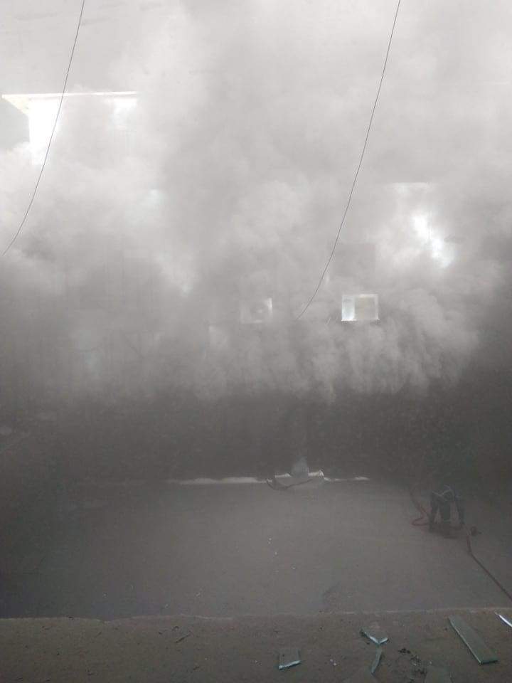 نشوب حريق بمستشفى أسيوط الجامعي 