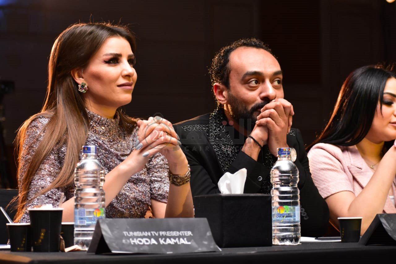 هاني باهي والمذيعة التونسية هدى كمال
