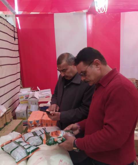 غلق أحد المنافذ بمعرض أهلا رمضان بالشرقية 03