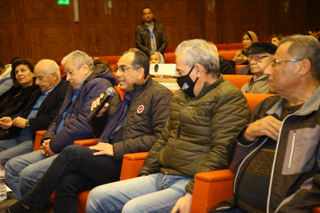 احتفالية المخرج خيري بشارة في مهرجان الاسماعيلية (1)