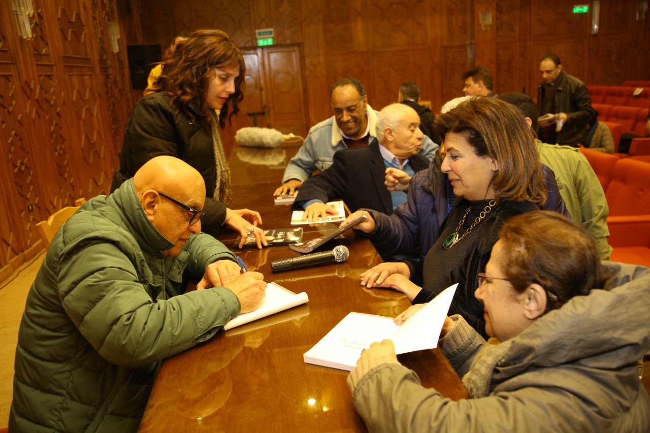 احتفالية المخرج خيري بشارة في مهرجان الاسماعيلية (2)