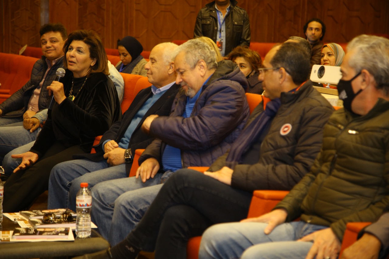 احتفالية المخرج خيري بشارة في مهرجان الاسماعيلية (3)