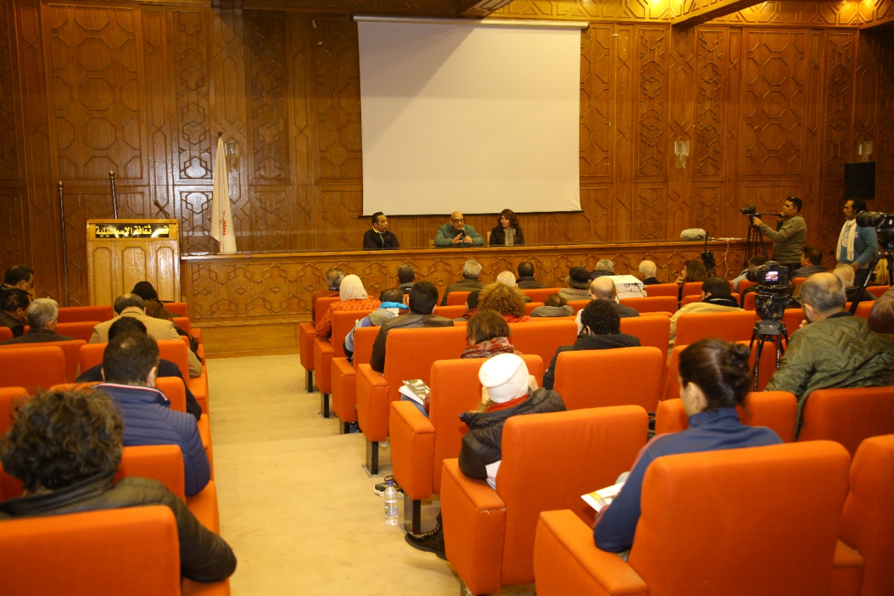 احتفالية المخرج خيري بشارة في مهرجان الاسماعيلية (4)