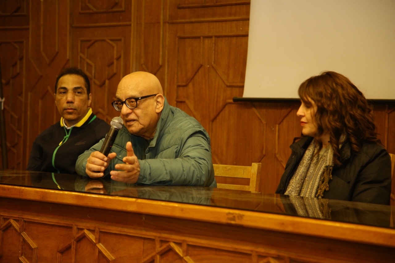 احتفالية المخرج خيري بشارة في مهرجان الاسماعيلية (5)