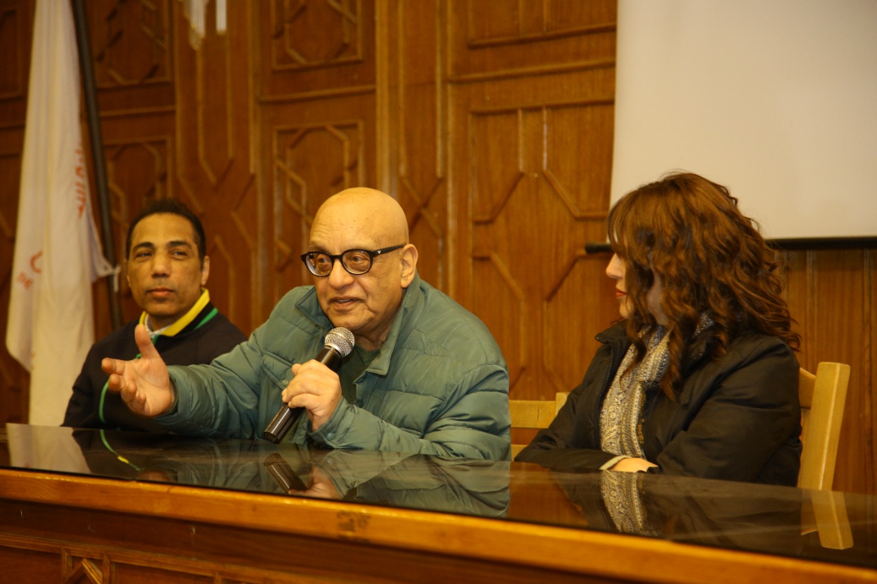 احتفالية المخرج خيري بشارة في مهرجان الاسماعيلية (7)