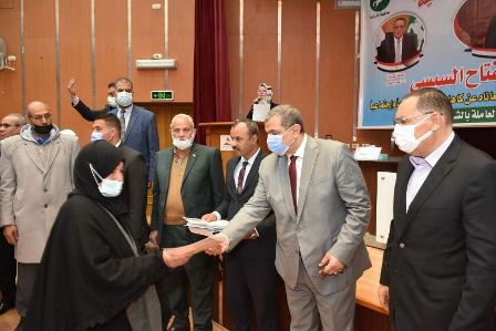 وزير القوى العاملة خلال الاحتفالية 04