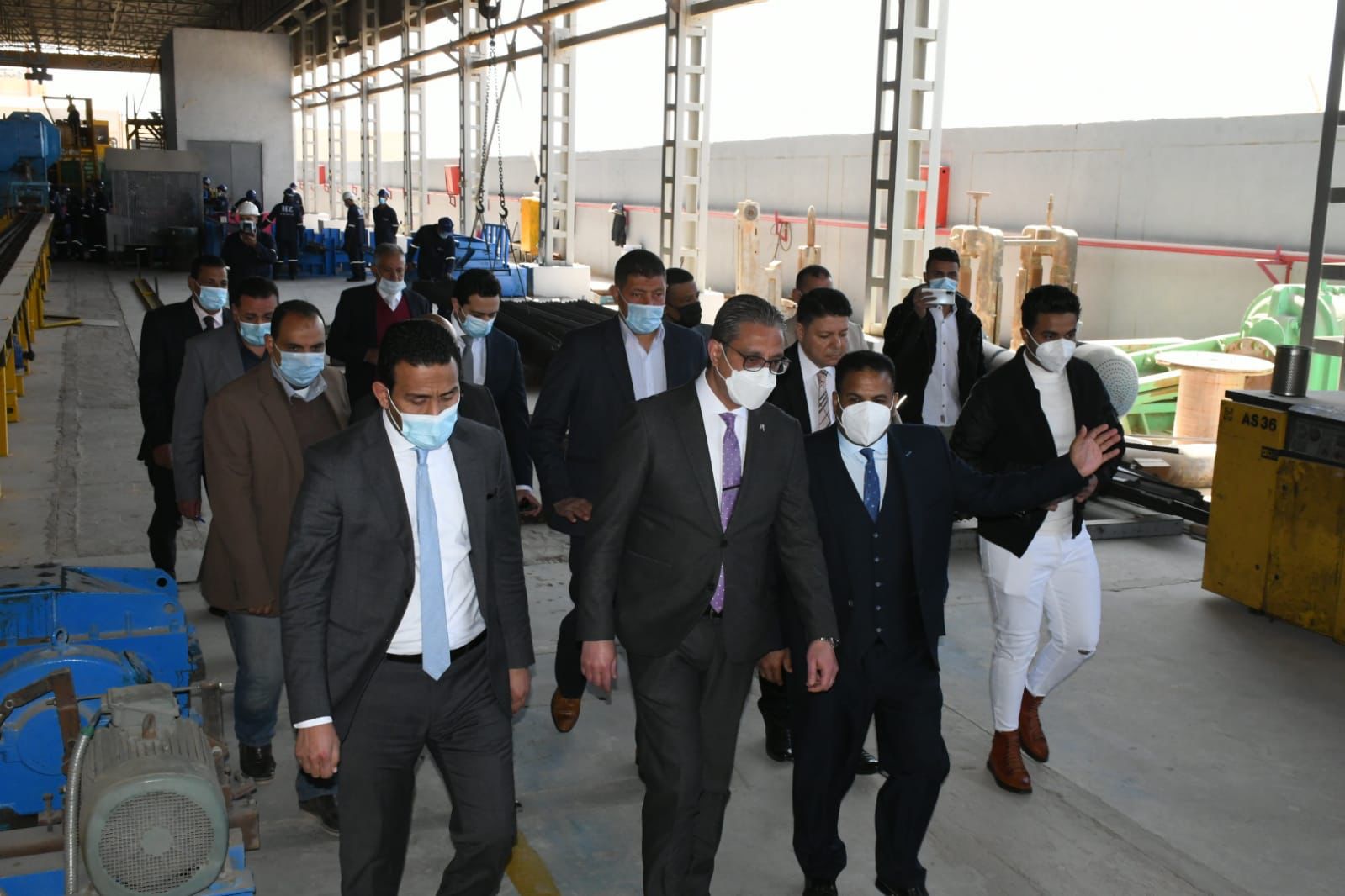 افتتاح عدد من مصانع كوم أوشيم