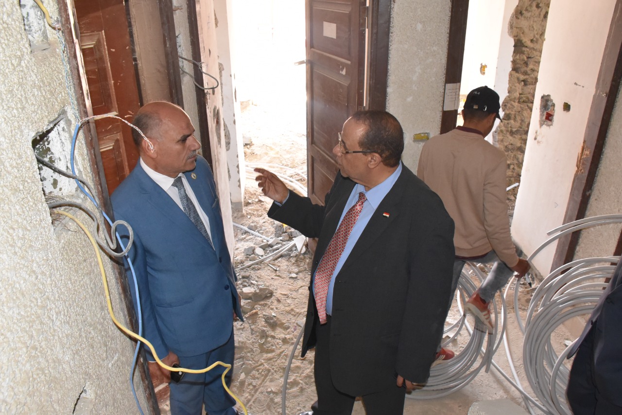 كليات جامعة الأقصر تحت الانشاء 