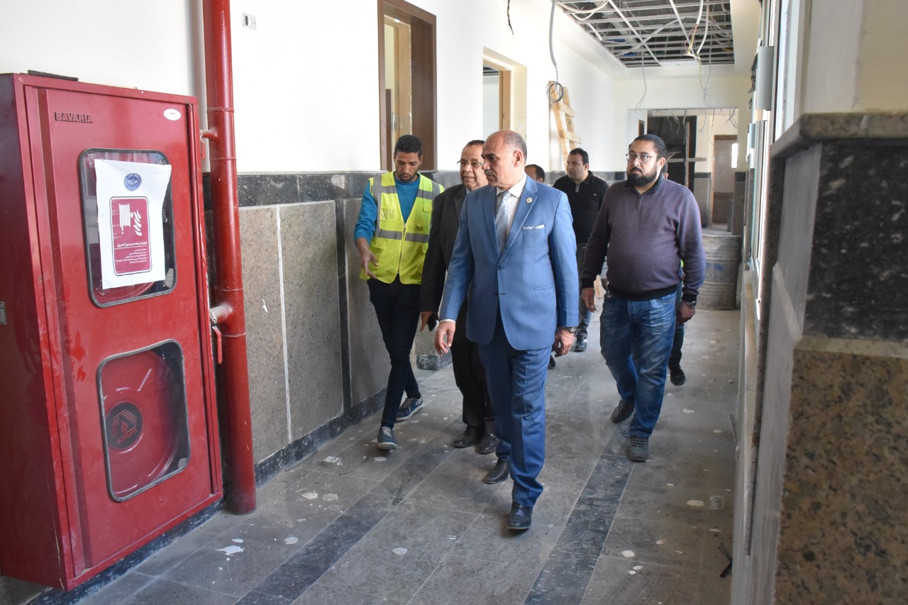 كليات جامعة الأقصر تحت الانشاء 