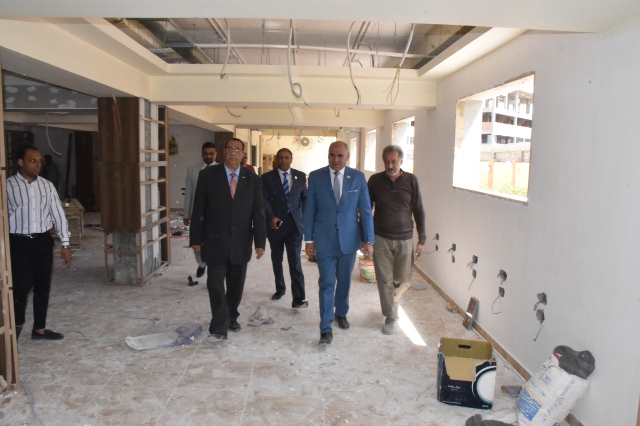 كليات جامعة الأقصر تحت الانشاء 