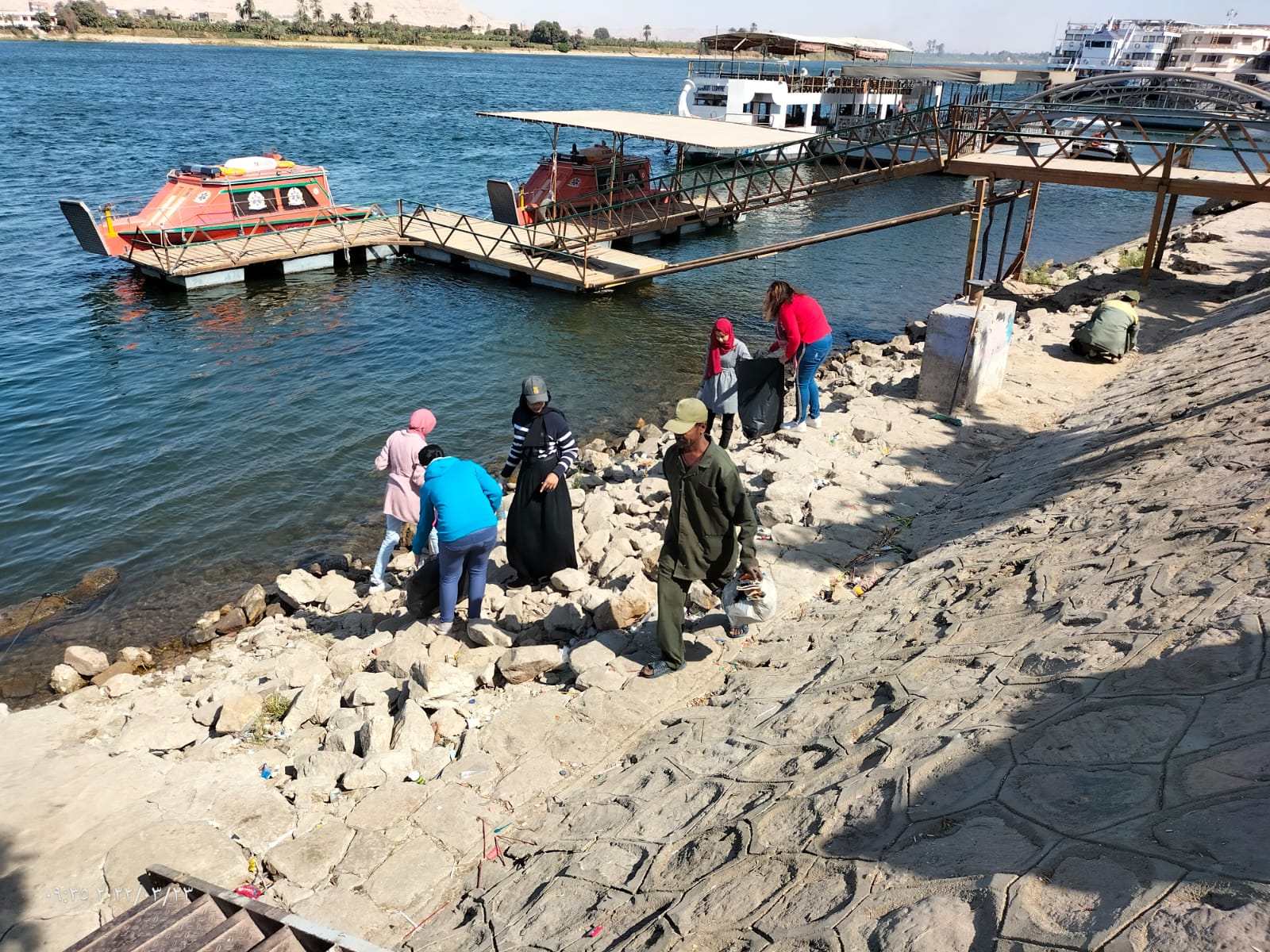 حملة تطهير نيل الأقصر 6