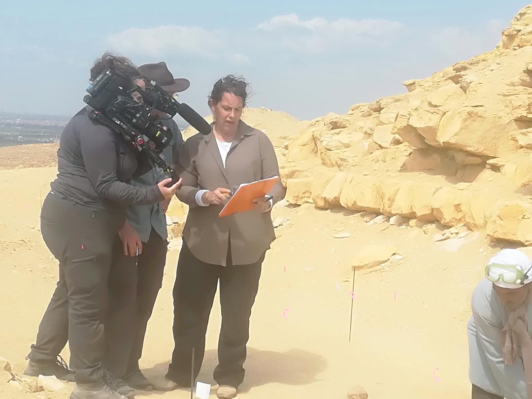 ناشينونال جرافيك تصور فيلمًا وثائقيًا في الفيوم