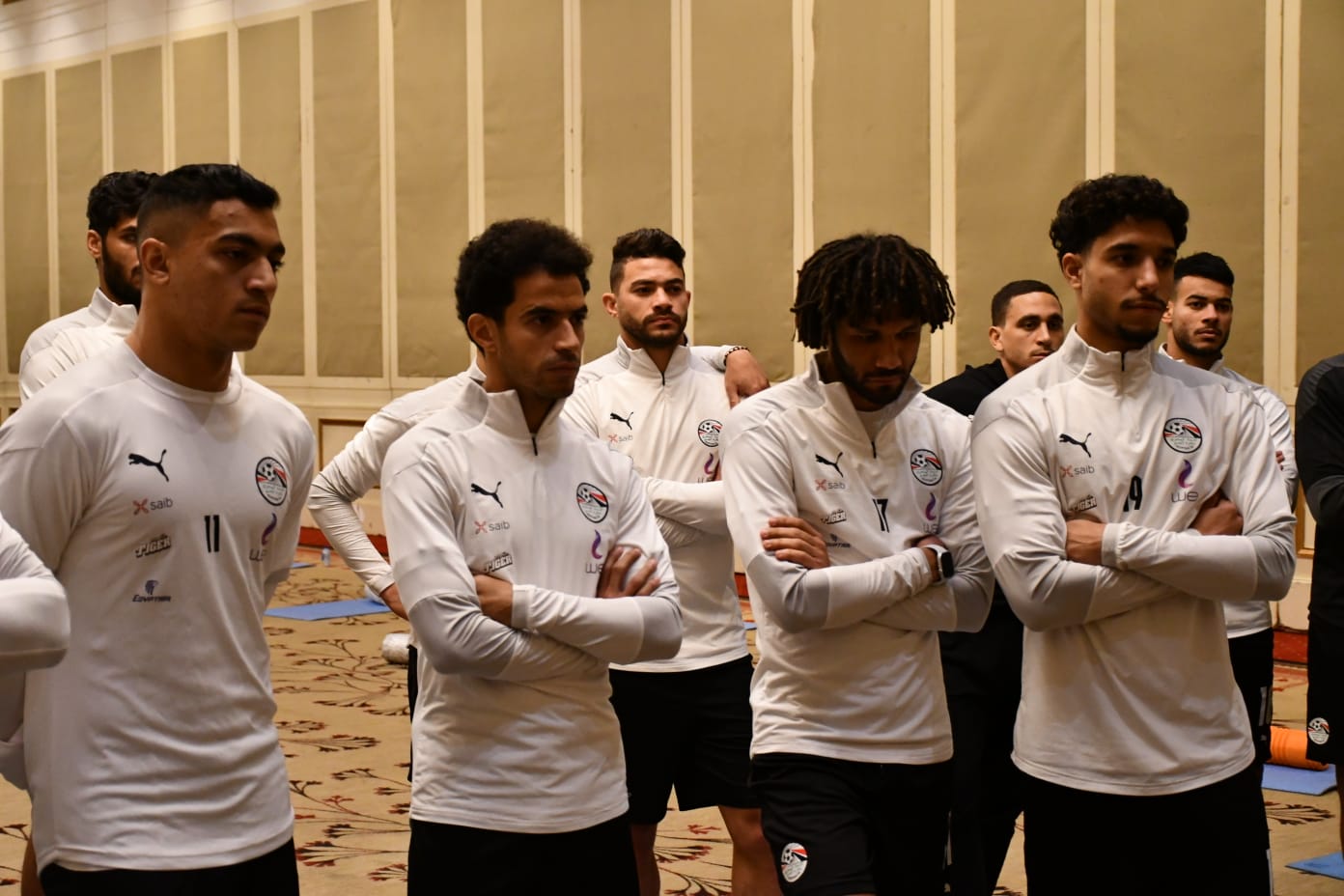 بحضور الثنائي الجديد.. أشرف صبحي يجتمع مع لاعبي منتخب مصر قبل السفر إلى السنغال - صور