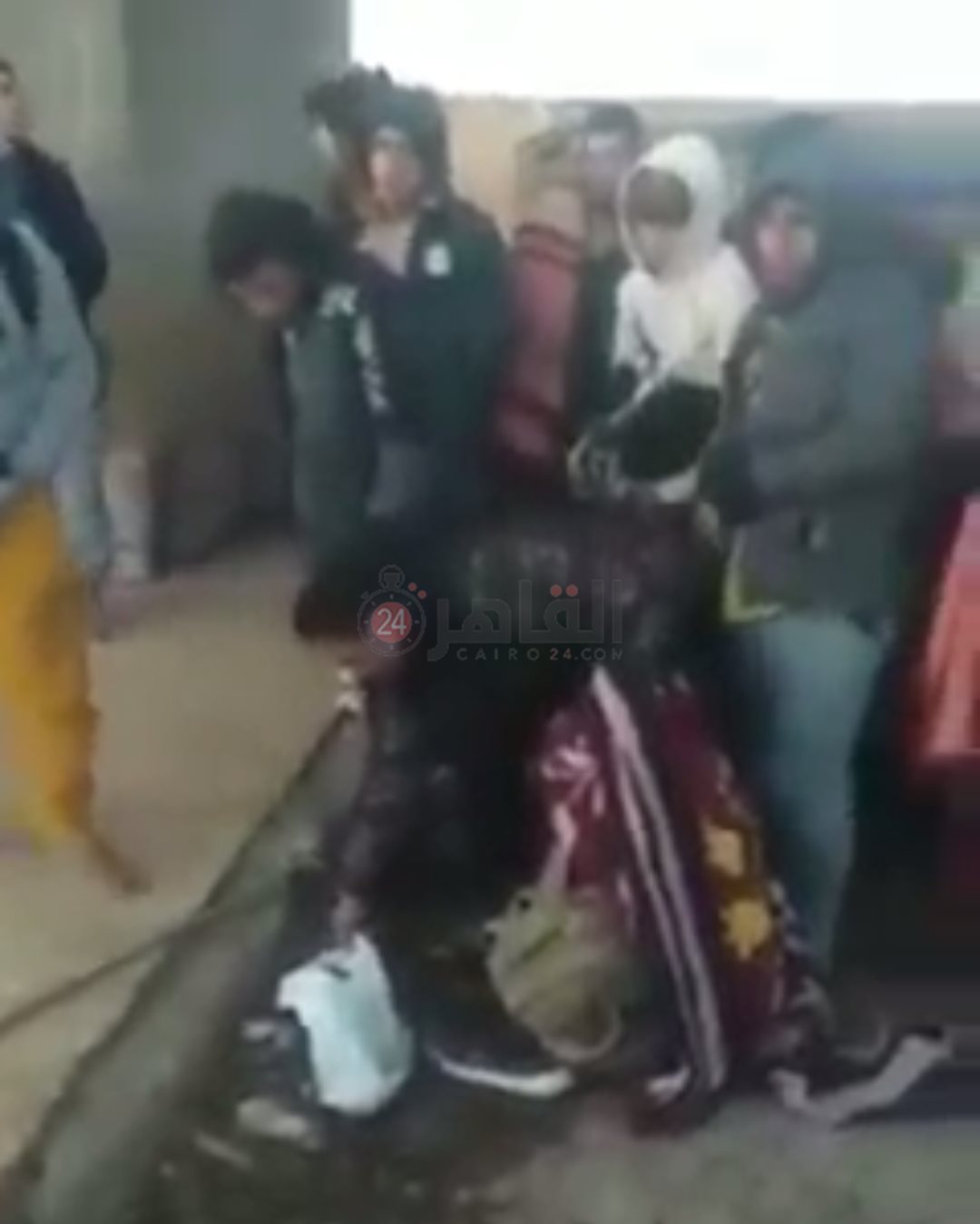 الصور الأولى لمخزن الاتجار بالبشر في ليبيا