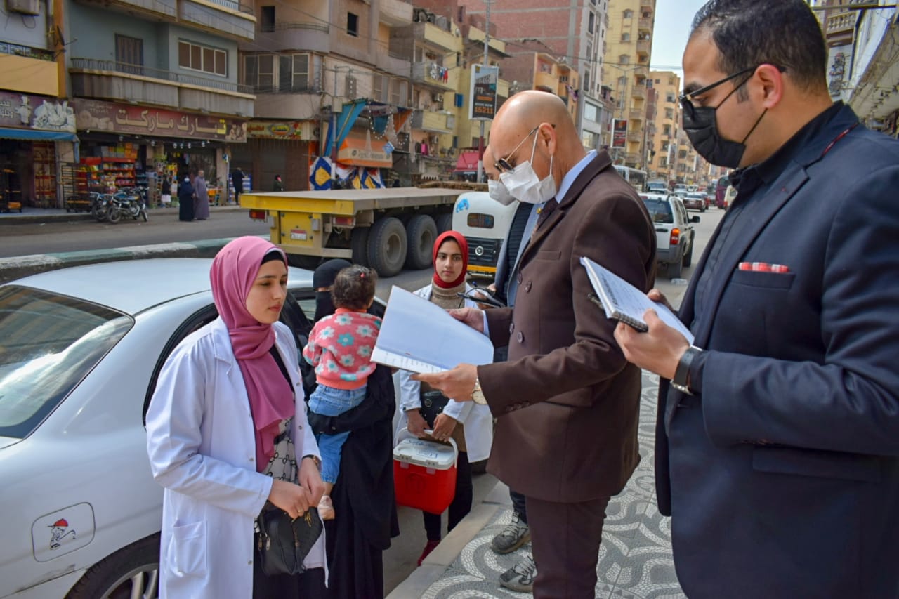 الحملة القومية للتطعيم ضد شلل الأطفال بالشرقية 02