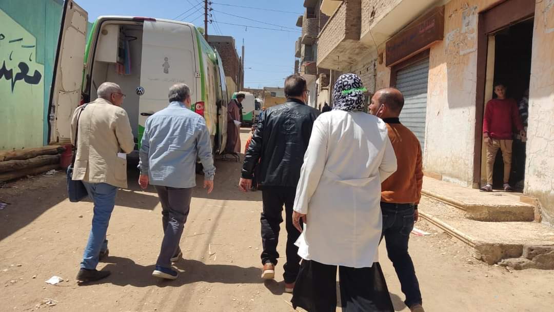 التطعيم ضد شلل الأطفال بالأقصر 7