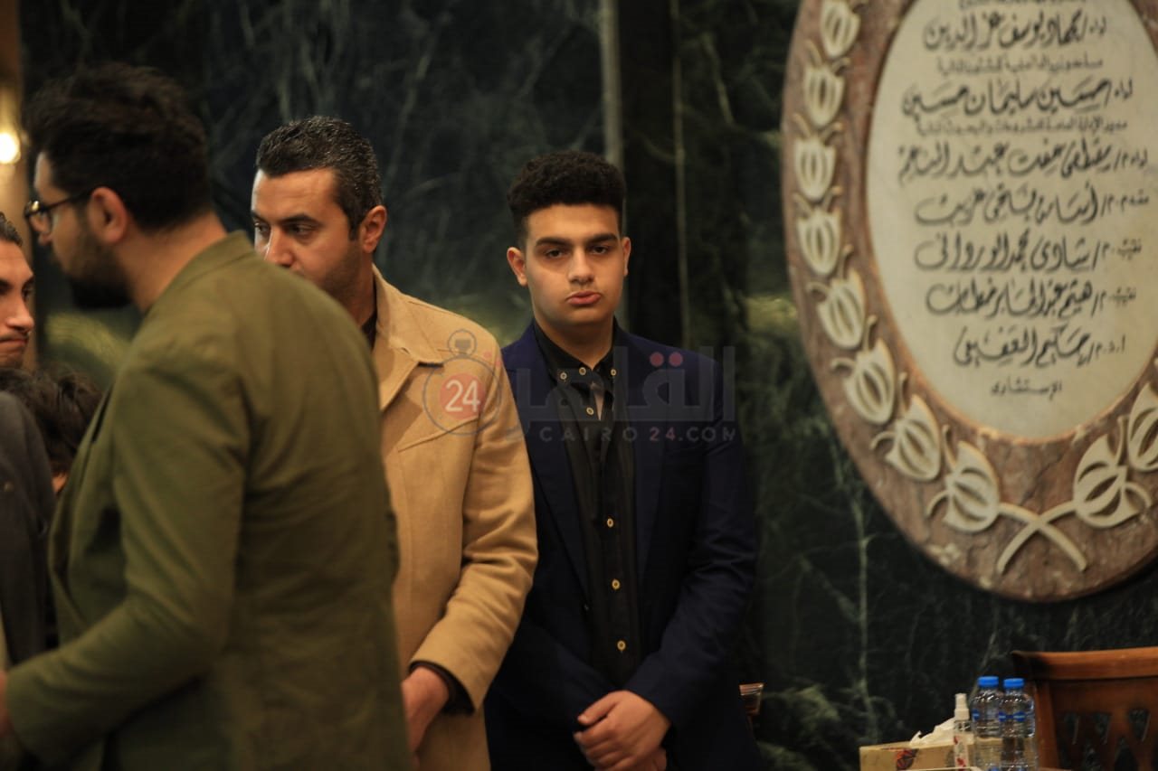 عزاء الفنان أحمد حلاوة (20)