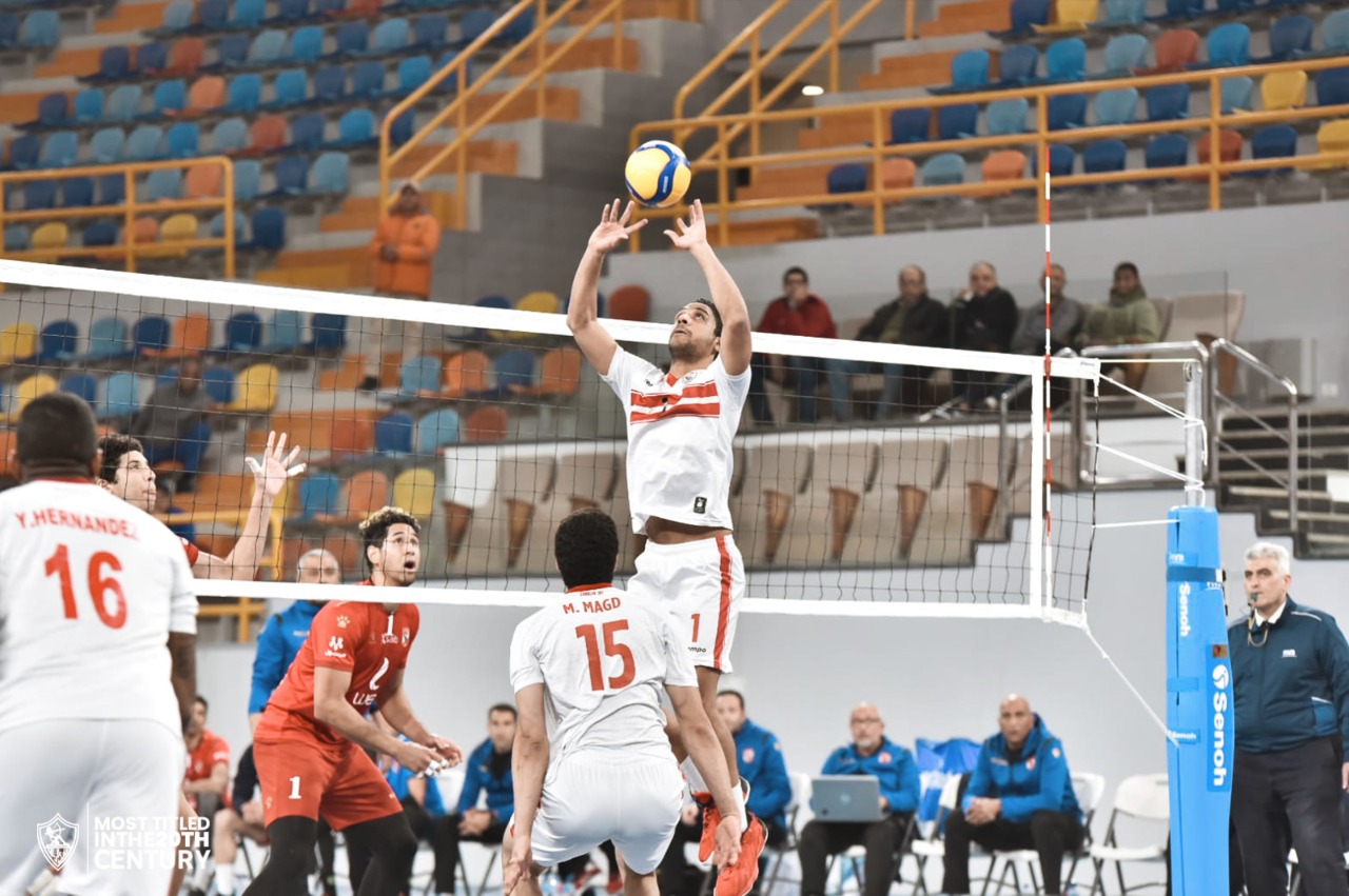 الزمالك والأهلي الكرة الطائرة (3)
