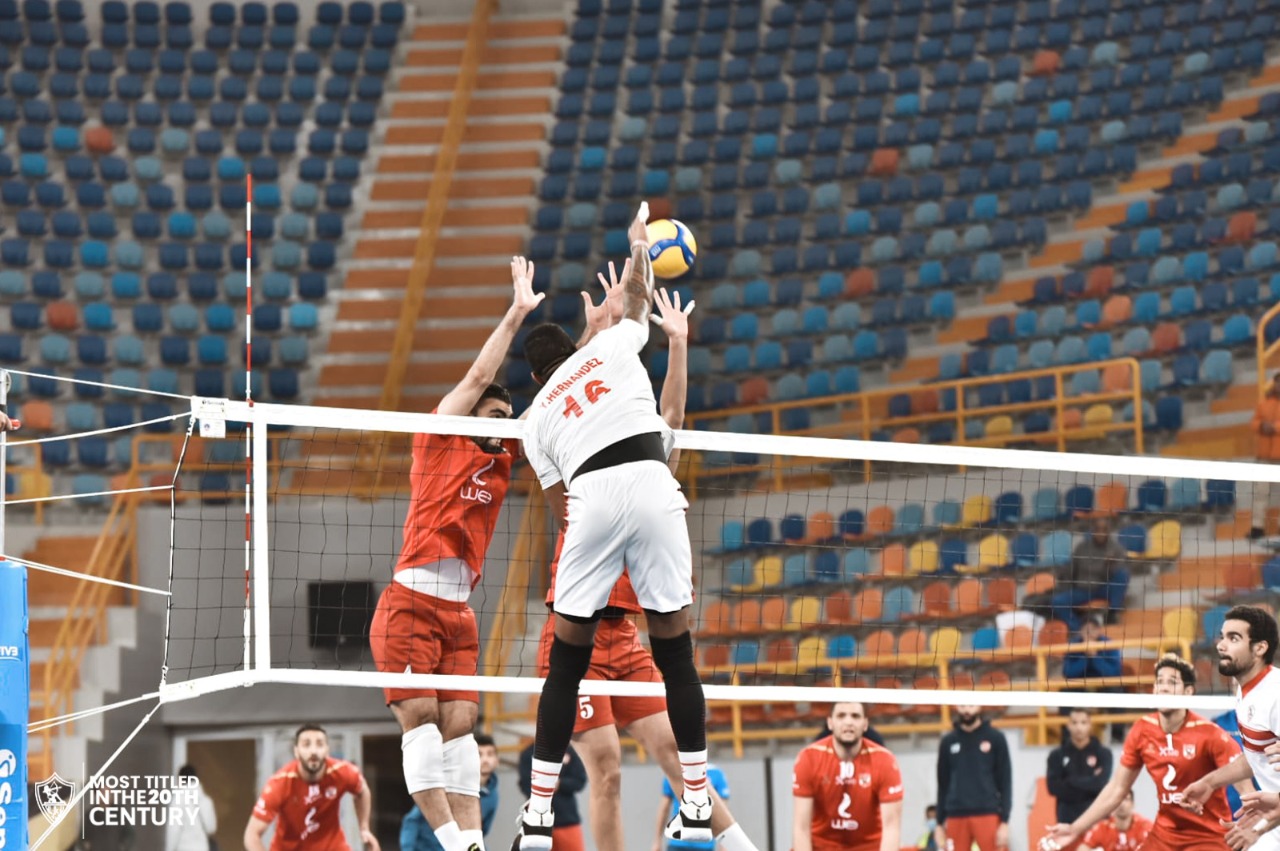 الزمالك والأهلي الكرة الطائرة (6)