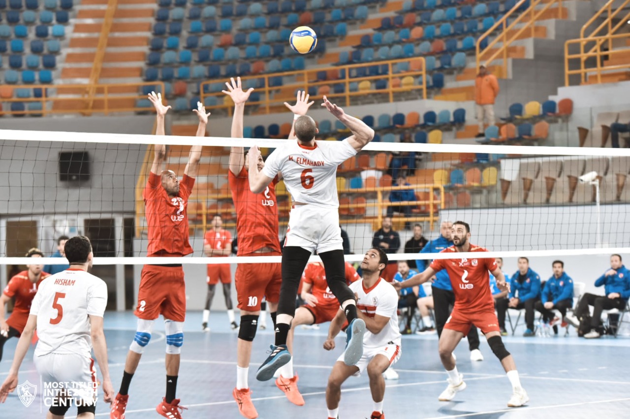 الزمالك والأهلي الكرة الطائرة (1)