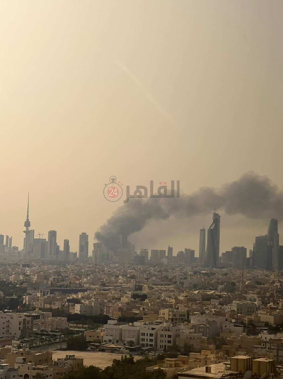 حريق سوق المباركيه بالكويت