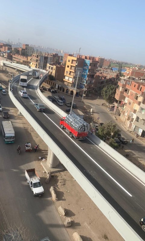 التشغيل التجريبي لـ كوبري العصلوجي 3