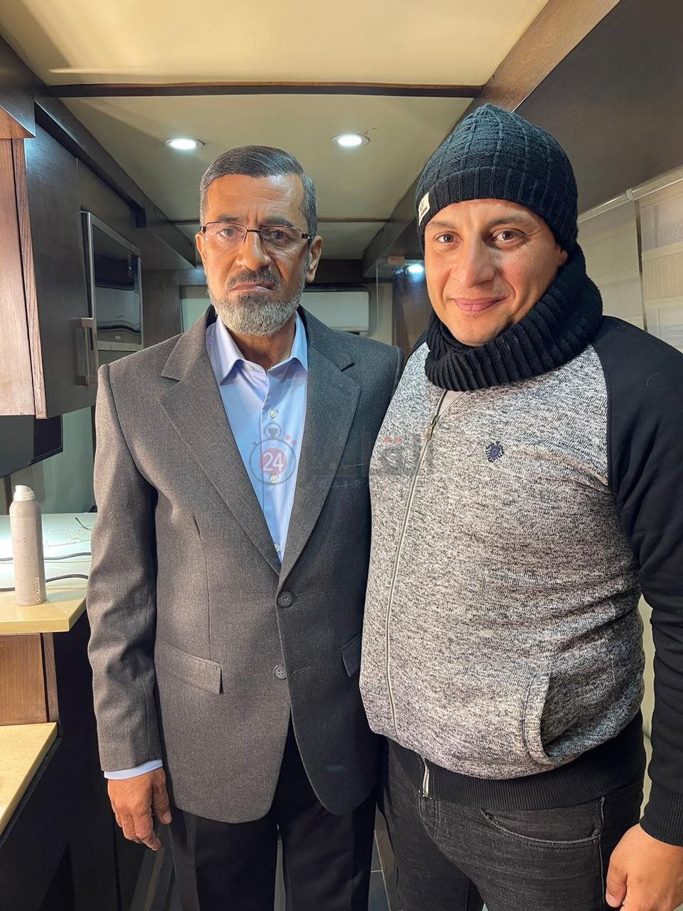 صبري فواز مع الماكير أحمد مصطفى