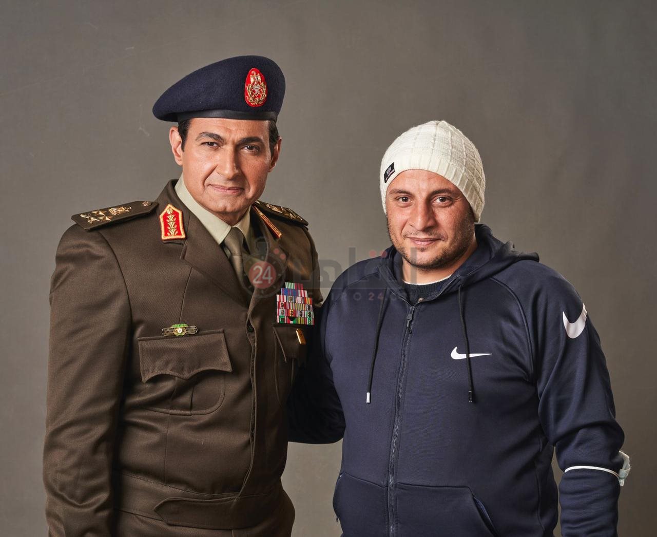 ياسر جلال مع الماكير أحمد مصطفى