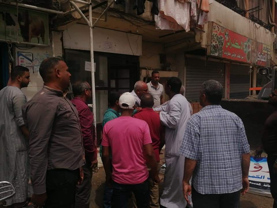 حملة الاشغالات بمدينة الأقصر