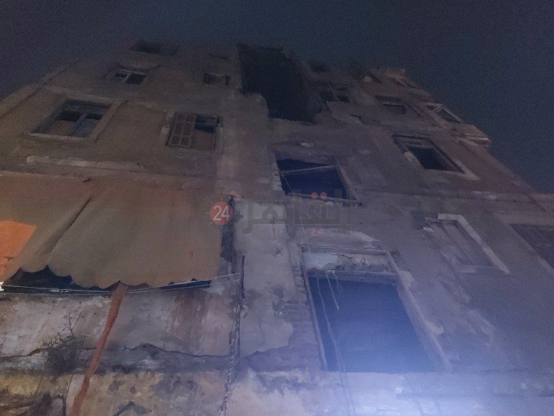 انهيار جزء من عقار ببورسعيد 4_copy_800x600