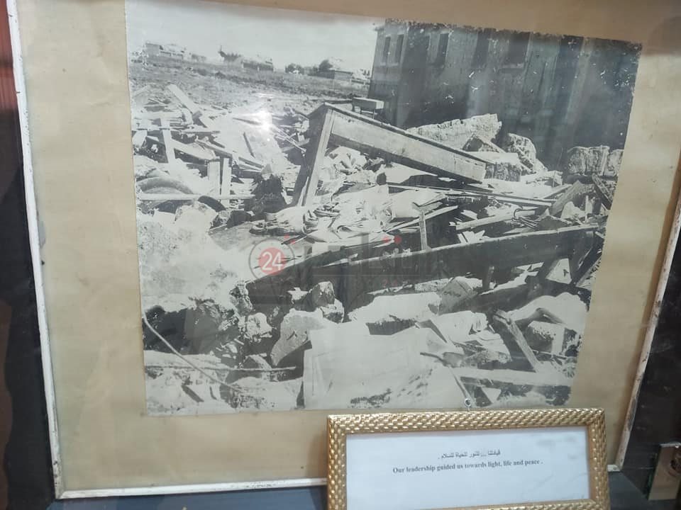 صورة أرشيفية لحطام المدرسة المنكوبة بعد المجزرة